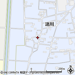 茨城県古河市諸川1447-11周辺の地図