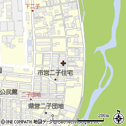 市住公民館周辺の地図
