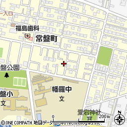埼玉県深谷市常盤町54周辺の地図