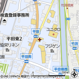 セカンドストリート松本平田店周辺の地図
