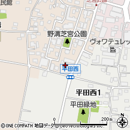 サークルＫ松本平田西店周辺の地図