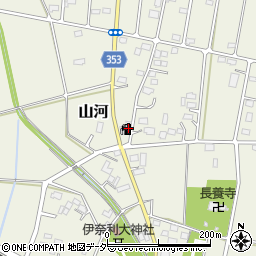 埼玉県深谷市山河1105周辺の地図
