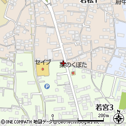 国分寺入口周辺の地図
