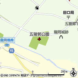 五稜郭公園周辺の地図