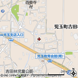 埼玉県本庄市児玉町吉田林893周辺の地図