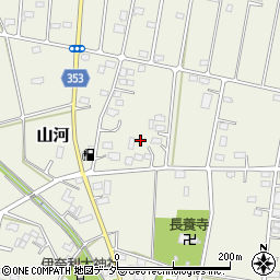埼玉県深谷市山河1091周辺の地図
