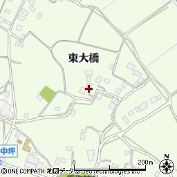 茨城県石岡市東大橋818周辺の地図