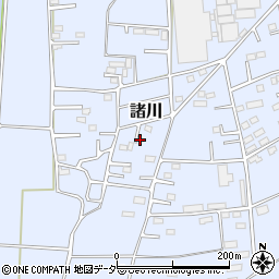 茨城県古河市諸川1446周辺の地図