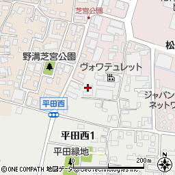 ローランドエスジー株式会社　松本寮周辺の地図