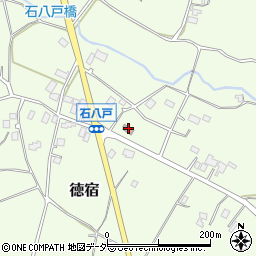 石八戸会館周辺の地図