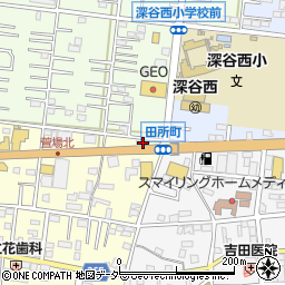 埼玉県深谷市萱場460周辺の地図