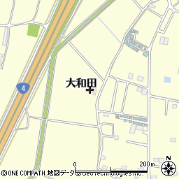 茨城県古河市大和田2507周辺の地図