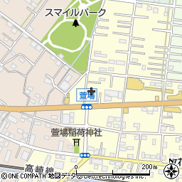 埼玉県深谷市萱場46周辺の地図