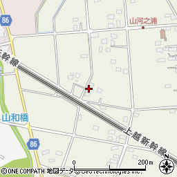 埼玉県深谷市山河255周辺の地図