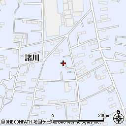 茨城県古河市諸川1384-16周辺の地図