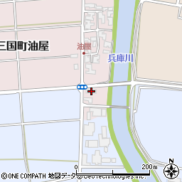 福井県坂井市三国町油屋21-23周辺の地図