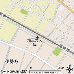 埼玉ガス株式会社周辺の地図