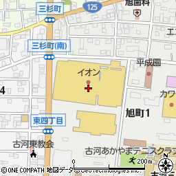 福家書店　古河店周辺の地図