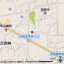 埼玉県本庄市児玉町吉田林123周辺の地図