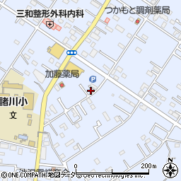 茨城県古河市諸川958-7周辺の地図