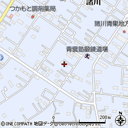 茨城県古河市諸川876周辺の地図