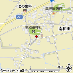 長野県松本市和田南和田3534-1周辺の地図