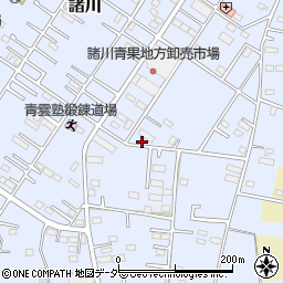 茨城県古河市諸川820周辺の地図