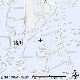 茨城県古河市諸川1384-10周辺の地図