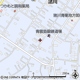 茨城県古河市諸川865周辺の地図