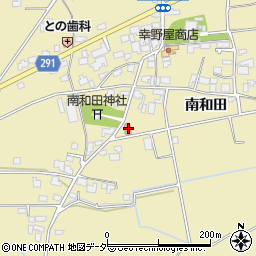 南和田公民館周辺の地図