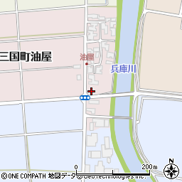 福井県坂井市三国町油屋21-19周辺の地図