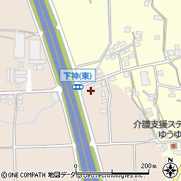 長野県松本市神林3833-4周辺の地図
