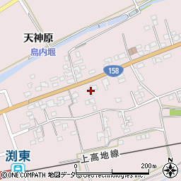 長野県松本市波田渕東4365-1周辺の地図