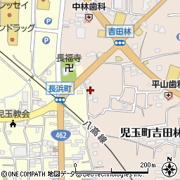 埼玉県本庄市児玉町吉田林171周辺の地図