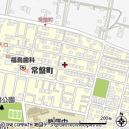 埼玉県深谷市常盤町55周辺の地図