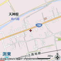 長野県松本市波田渕東4365周辺の地図