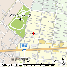 埼玉県深谷市萱場69周辺の地図