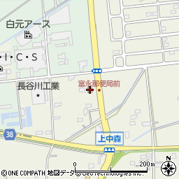 富永郵便局周辺の地図