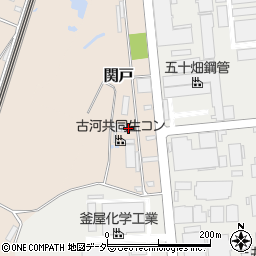 株式会社古河共同生コン周辺の地図