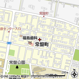 埼玉県深谷市常盤町周辺の地図