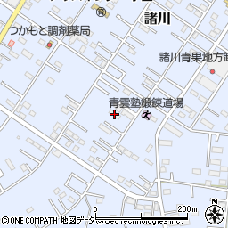 茨城県古河市諸川860周辺の地図