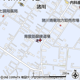 茨城県古河市諸川822周辺の地図