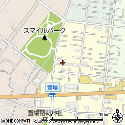 埼玉県深谷市萱場52周辺の地図
