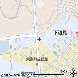 茨城県古河市下辺見2336周辺の地図