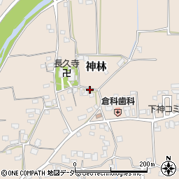 長野県松本市神林下神周辺の地図