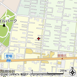 埼玉県深谷市萱場110周辺の地図