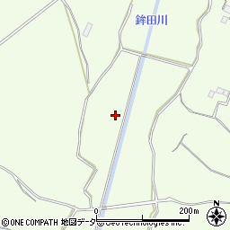 鉾田川周辺の地図