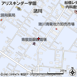 茨城県古河市諸川818周辺の地図