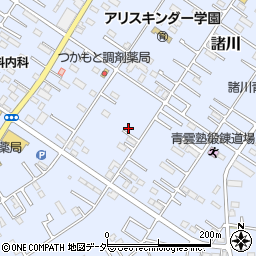 茨城県古河市諸川867周辺の地図