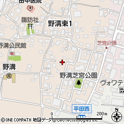 株式会社アマノ　松本営業所周辺の地図